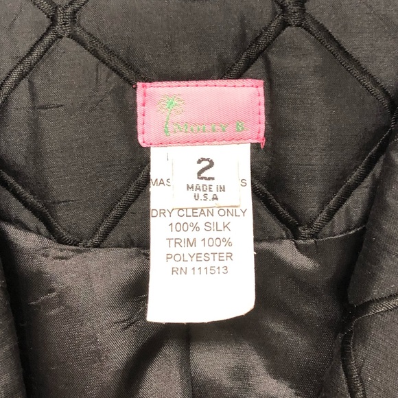 Quilted Silk Party Jacket - Picture 5 of 5